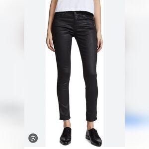 Lucky Brand Womens Black Skinny Jeans Size 8